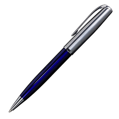 LIMA ballpoint pen,  blue/silver