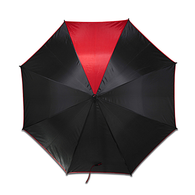 DAVOS automatic umbrella,  black/red