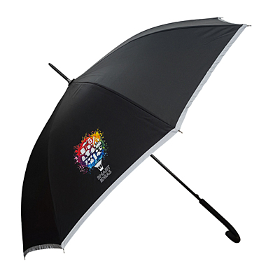 REFU umbrella with reflective tape