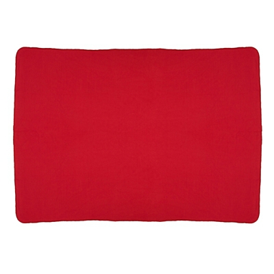 COOKOUT fleece blanket,  red