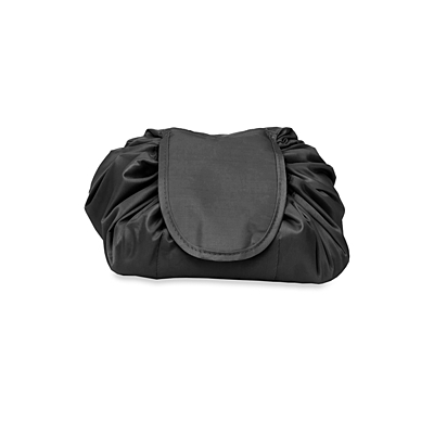 MELISA drawstring cosmetic bag, black