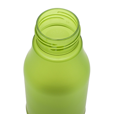 DELIGHT sportovní lahev 600 ml s odšťavňovačem, zelená