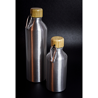 ISLA hliníková lahev 400 ml, stříbrná