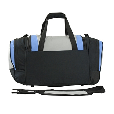 BEND travel bag,  black/light blue