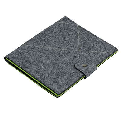 ECO TAB plstěný obal na tablet,  šedá/zelená