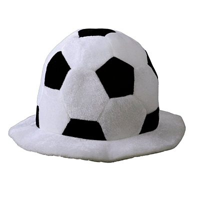 FAN'S klobouk, černá/bílá