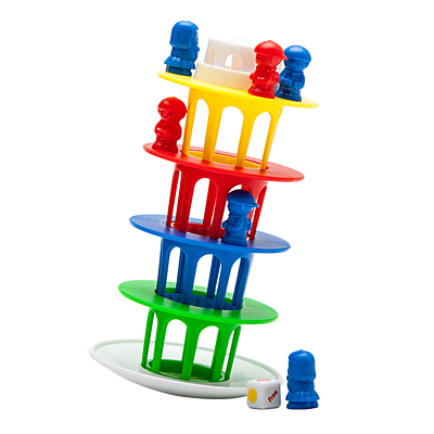 BALANCE TOWER game,  multicolor