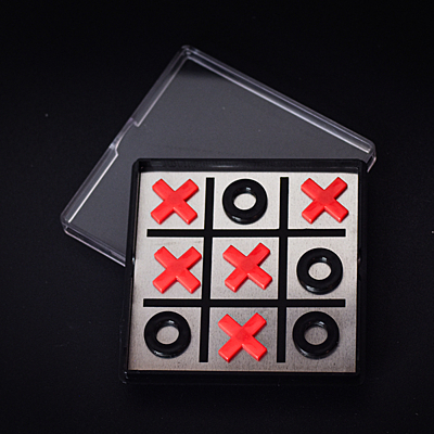 MAGTIC magnetická hra piškvorky, čierna