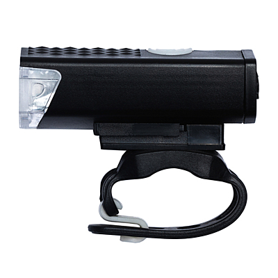 REBIKE USB rechargeable bicycle flashlight, black