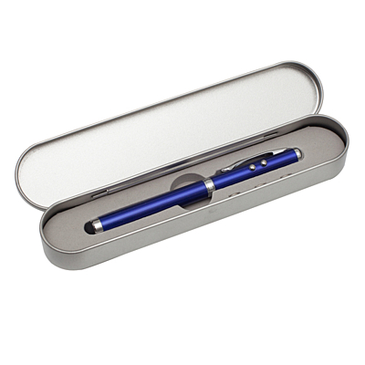 SUPREME kuličkové pero s laserovým ukazovátkem