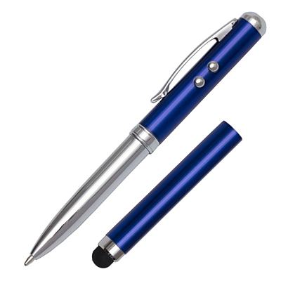 SUPREME kuličkové pero s laserovým ukazovátkem