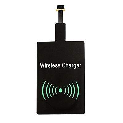 CHARGE READY wireless charging adapter,  black