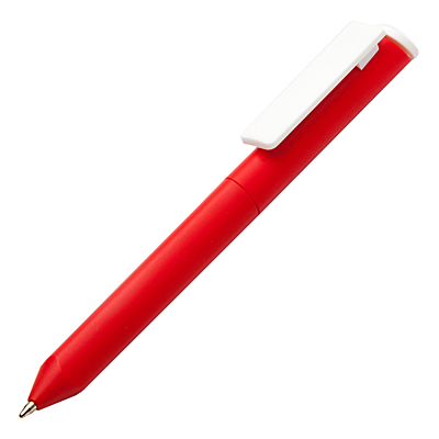 CELLREADY kuličkové pero se stojánkem na mobil, červená