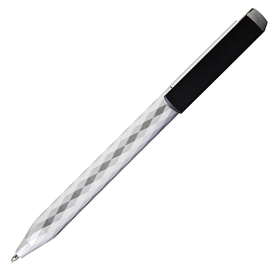 DIAMANTINE ballpoint pen,  silver
