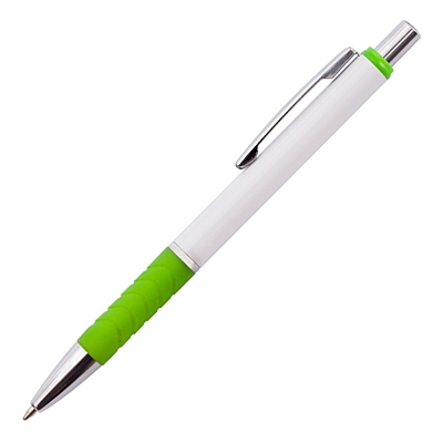 RAPIDO kuličkové pero,  světle zelená/bílá