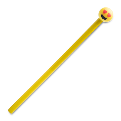 GRIN ceruzka s usmievavou tvárou, žltá