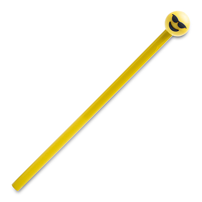 BEAM ceruzka s usmievavou tvárou, žltá