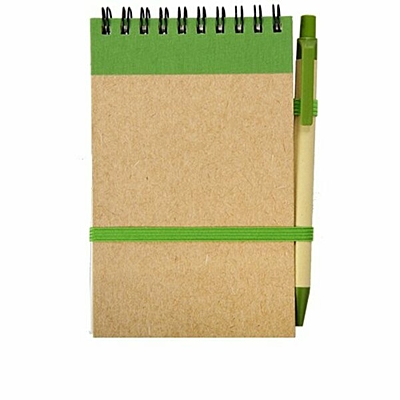 KRAFT zápisník s čistými stranami a perom