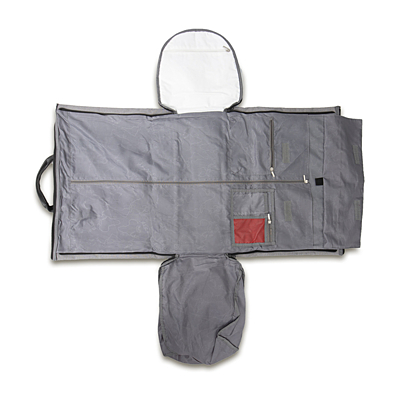 WINTON obchodná cestovná taška s praktickými priestormi, šedá